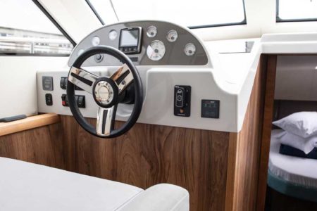 Inside a Broom Boat