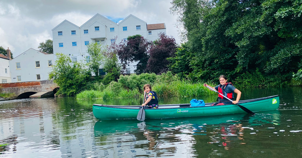 Canoe rental on the south broads